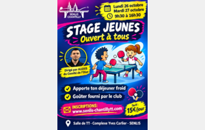Stage jeunes de la Toussaint